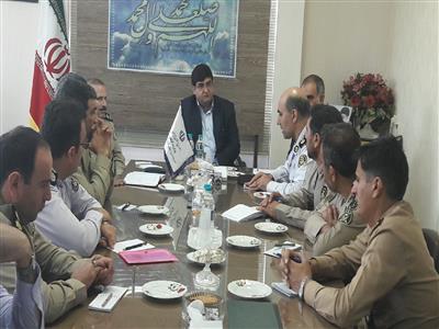 ديدار دانشجويان دانشگاه فرماندهي ستاد آجا با معاون سياسي،امنيتي و اجتماعي استاندار چهارمحال بختياري